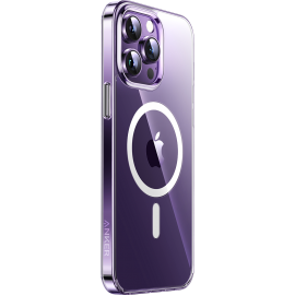 Anker 安克 iPhone15 高清透明磁吸手機保護殼 (隨殼附送強化玻璃貼及清潔套裝) A90A5H01 香港行貨  Anker iPhone15 Clear Magnetic Phone Case (Included tempered glass screen protector and cleaning kit) A90A5H01