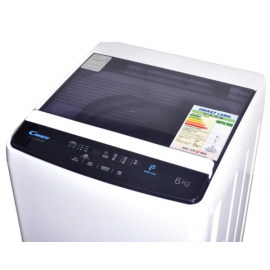 Candy 金鼎 CATL7060WK 日式洗衣機 6公斤 700轉 (高/低水位) (不包安裝) 智能快思邏輯 清潔滾筒程式 油壓式頂門 強化玻璃門蓋 香港行貨  Candy CATL7060WK Japan Type Tub Washer with Combined Drain Pump 6kg 700rpm (Installation not included) HK Authorized Goods