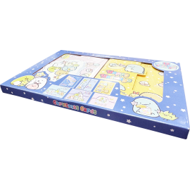 角落小夥伴 盒裝聖誕咭 藍色盒 (包括 6 款設計) (共 12 張聖誕咭連信封) 角落小夥伴是一群可愛而害羞的動物 他們喜歡躲在角落裡享受安靜和溫暖 讓人忍不住想要和他們做朋友 讓您的親友感受到您的心意 放入信封 就可以寄出您的聖誕禮物了 平行進口產品  Sumikko Gurashi Christmas Cards Box Set Blue box (includes 6 designs) (12 cards with envelopes) Parallel import goods