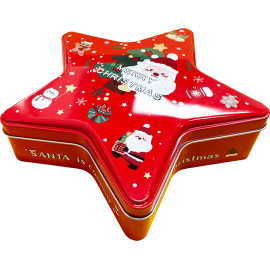 聖誕糖果星星禮盒 26件/禮盒裝 (獨立包裝) 內含 4種糖果隨機出貨 這個聖誕 讓我們一起為親朋好友送上一份甜蜜的禮物吧 每個糖果都經過精心挑選 閃閃發光的星星形狀營造出一種溫馨浪漫的聖誕氛圍 平行進口產品  Christmas Candies Star shaped Gift Box 26pcs/Box (Individual pack) includes 4 types of Candies randomly Parallel import goods