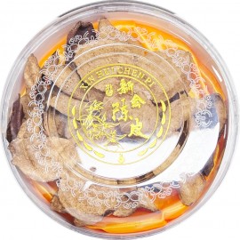 特級新會陳皮 (9至10年) 100g盒裝 (+/−8g) 平行進口貨品 Premium Dried Tangerine Peel (9 to 10 years collected) 100g/Gift box (+/−8g) Parallel Import goods