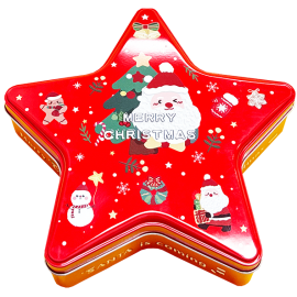 聖誕糖果星星禮盒 26件/禮盒裝 (獨立包裝) 內含 4種糖果隨機出貨 這個聖誕 讓我們一起為親朋好友送上一份甜蜜的禮物吧 每個糖果都經過精心挑選 閃閃發光的星星形狀營造出一種溫馨浪漫的聖誕氛圍 平行進口產品  Christmas Candies Star shaped Gift Box 26pcs/Box (Individual pack) includes 4 types of Candies randomly Parallel import goods