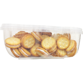 牛奶牛軋小圓餅 300g小熊仔盒裝 (+/−8g) 手工製作 大大盒 超低食 不黏牙 濃郁牛奶夾心與酥脆餅乾在口中碰撞 每一口都香醇美味 一口接一塊 搭配小熊盒仔 好睇又好食 送禮都非常適合 平行進口產品  Milk Nougat Round Biscuits 300g/Little Bear Box (+/−8g) Parallel import goods