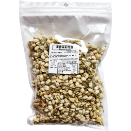 清香質優的茉莉花茶 60g包裝 茉莉花茶一直都是相當受歡迎的花茶種類 味道甘甜 氣味芳香 好處多多 像是有紓緩經痛 美容和緩解壓力等功效 平行進口產品  Jasmine Tea 60g/bag Parallel import goods