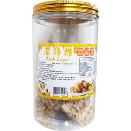 馬來西亞石蜂糖 200g/罐裝 石蜂糖是天然的蜂糖加入了菊花熬制而成 降肝火 止咳化痰 清熱解毒 調節胃腸道 增加免疫力 受馬來西亞人們歡迎 馬來西亞製造 平行進口產品 Malaysia Honey Rock Sugar 200g/Can Made in Malaysia Parallel import goods