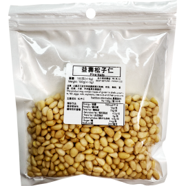 長生果松子仁 100g包裝 (+/−5g) 減重效果堅果之最 清血脂 降膽固醇 減少心血管疾病 性溫 味甘 潤腸通便 潤肺止咳的功效 滋潤皮膚 係經典的滋補佳點 平行進口貨品  Pine Nuts 100g/Bag (+/−8g) Parallel Import goods