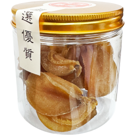 南非吉品鮑魚乾 100g罐裝 (+/−5g) (約 9-11隻) 同一頭數的南非鮑比日本乾鮑便宜上一截 價錢相對便宜 鮑魚味夠鮮甜 有嚼頭口感夠實淨 含有豐富的蛋白質 但脂肪及糖分含量低 品味千年文化的瑰寶 南非製造 平行進口貨品  South Africa Dried Abalone 100g/Can (+/−5g) (About 9 to 11pcs) Made in South Africa Parallel Import goods