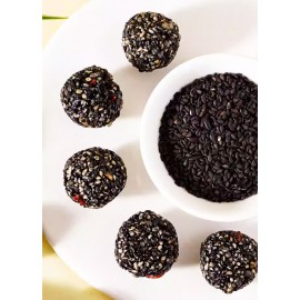 台灣手工紅棗枸杞阿膠黑芝麻丸 150g/罐裝 (15粒入) 自然療癒 健康滋養 選用最頂級黑芝麻 用傳統技術保留原有功效同營養 女士養生凍齡寶物 又有益又健康零食 全力推介 台灣製造 平行進口產品 Taiwanese Handmade Red dates and Goji Berries and Donkey-hide Gelatin and Black Sesame Pills 150g/Bottle (15pcs) Made in Taiwan Parallel import goods