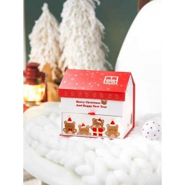 自家風乾寵物零食聖誕套裝 (原隻小火雞 + 雙色脆脆雞圈+ 南瓜無激素雞肉薑餅人 + 鴨肉鹿仔 + 紫薯燕麥印花餅 + 紅菜頭無激素雞肉襪仔)