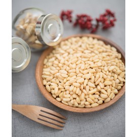 長生果松子仁 100g包裝 (+/−5g) 減重效果堅果之最 清血脂 降膽固醇 減少心血管疾病 性溫 味甘 潤腸通便 潤肺止咳的功效 滋潤皮膚 係經典的滋補佳點 平行進口貨品  Pine Nuts 100g/Bag (+/−8g) Parallel Import goods