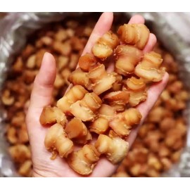 西非響螺頭 BB 200g包裝 (+/−8g) (約60-70粒) 㷛湯必備食材推介 今年螺頭可謂一貨難求 靚貨更是有價有巿 滋陰補血 煲靚湯首選乾貨 原粒細細粒 香味十足 容易出味 唔使浸洗洗就煲 勁方便 西非製造 平行進口貨品  West Africa Dried Giant Conch BB Head 200g/Bag (+/−8g) (about 60 to 70pcs) Made in West Africa Parallel Import goods