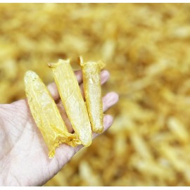 [珍貴送禮] 日本白花菇仔 x 金龍花膠筒禮盒裝 (150g/日本白花菇仔 100g/金龍花膠筒) 珍貴交匯 無論是送禮或自用 一種特別的方式來表達我們的關愛和尊重 蔘茸海味的極致享受 平行進口貨品 [Precious Gift] Japanese Mushroom x Dried Fish Maw/Gift box (150g/Japanese Mushroom 100g/Dried Fish Maw) Parallel Import goods