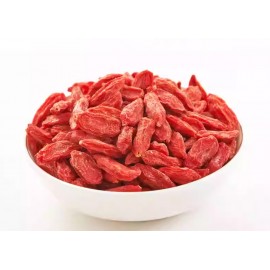 寧夏紅杞子 150g包裝 (+/−8g) 地道寧夏杞子為深紅色類紡錘形 略扁 果肉肉質柔潤而有粘性 味甜 微酸 夥粒大 清甜無渣 味香 清肝明目 加入日常保健湯水中以達補肝益腎的效果 平行進口貨品  Dried Wolfberry 150g/Bag (+/−8g) Parallel Import goods