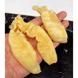 [珍貴送禮] 日本白花菇仔 x 金龍花膠筒禮盒裝 (150g/日本白花菇仔 100g/金龍花膠筒) 珍貴交匯 無論是送禮或自用 一種特別的方式來表達我們的關愛和尊重 蔘茸海味的極致享受 平行進口貨品 [Precious Gift] Japanese Mushroom x Dried Fish Maw/Gift box (150g/Japanese Mushroom 100g/Dried Fish Maw) Parallel Import goods