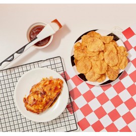 [生酮主意] Morris 零碳水雞胸肉脆片 (燒烤味) 16g/包 x 2包裝 Morris 打破薯片高脂高碳宿命 零碳水化合物 低GI 生酮飲食 低卡路里 低脂肪含量 100% 還原薯片爽脆口感 再沒有零食罪惡感負擔 泰國製造 平行進口貨品 [Ketogenic Life] High Protein Chicken Breast Crispy Baked Snack (BBQ flavor) 16g/bag x 2pcs Made in Thailand Parallel Import goods