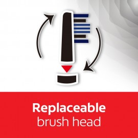 高露潔 Pro Clinical B150 黑炭智能聲波震動深層潔齒溫和護齦電動牙刷 每分鐘20,000次3D環迴聲波震動 深層清潔牙縫及牙齦死角位 獨特刷頭設計 以3種不同刷毛溫和護齦清潔 平行進口產品  Colgate Pro Clinical Charcoal B150 Electric Toothbrush Parallel import goods