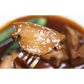 南非吉品鮑魚乾 100g罐裝 (+/−5g) (約 9-11隻) 同一頭數的南非鮑比日本乾鮑便宜上一截 價錢相對便宜 鮑魚味夠鮮甜 有嚼頭口感夠實淨 含有豐富的蛋白質 但脂肪及糖分含量低 品味千年文化的瑰寶 南非製造 平行進口貨品  South Africa Dried Abalone 100g/Can (+/−5g) (About 9 to 11pcs) Made in South Africa Parallel Import goods