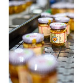 江記 元氣芋香豆腐乳 380g瓶裝 採傳統天然純釀造工法 巧妙將芋頭香味融入豆腐乳 口感綿密回甘 可使料理變化更豐富 滋味更有層次感 非基改黃豆 本產品素食可食用 台灣製造 平行進口貨品  Jiang Ji Genki series Bean Curd with Taro 380g/Bottle Made in Taiwan Parallel Import goods