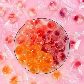 日式爆漿水晶軟糖 300g獨立小包裝 (+/−5g) (口味: 芒果、百香果、藍莓、草莓、蜂蜜柚子、白蜜桃) 新年年貨必推之選 爆漿水晶軟糖色彩繽紛 放喺新年全盒夠晒新年氣氛 晶凝通透 口感一流 咬落去有流心果汁超級好味呀 平行進口產品  Japanese Style Explosive Crystal Gummies 300g/Bag (+/−5g)