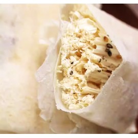 懷舊經典糖蔥餅方便版 (9包入獨立包裝 内有芝麻及餅皮) 餅皮獨立包裝 即開即食 過癮又好味 懷舊味道 雪白糖蔥 香甜適宜 入口酥脆 回味無窮 必試 廣東製造 平行進口貨品  Tradiditional Sugar Scallion Cake Convenience Pack (9pcs individual pack included  Sesame and Pancake) Made in Guangdong Parallel Import goods