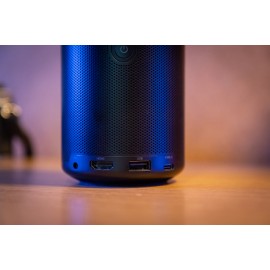 Anker 安克 Nebula Capsule 2 汽水罐易攜式微型智能投影機 D2421V11 被稱為世界上第一個Android TV Pocket Cinema 1秒自動對焦 100英寸的屏幕尺寸 200 ANSI流明 720p分辨率 Android TV 9.0 香港行貨  Anker Nebula Capsule 2 Mini Portable Projector (Black) D2421V11 HK Authorized Goods