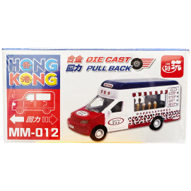 新興玩具 香港地系列 盒裝迷你雪糕車 MM012 合金製造 回力推動 香港的街道文化 充滿了香港的特色 獨特的禮物 精美的玩具 是一個非常有趣的收藏品 平行進口產品  Sun Hing Toys The Hong Kong Series Boxed Mini Ice Cream Truck MM012 Parallel import goods