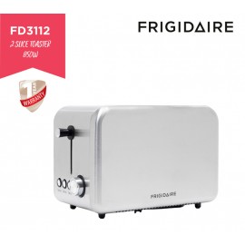 Frigidaire FD3112 不銹鋼多士爐 (2片) 不銹鋼機身 翻熱及解凍功能 易拉式麵包屑盛載盤 6段烘焗程度選擇 原裝行貨 Frigidaire FD3112 2-slice Toaster Authorized Goods