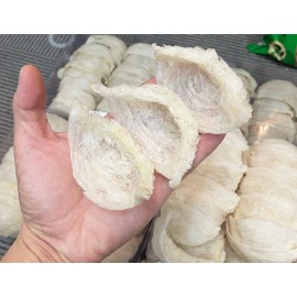 頂級龍牙白燕盞 50g家庭盒裝 (+/−4g) 天然保養品 美顔 潤肺 美白 化痰 增強免疫力 品質極高 泡發率高 白淨無雜質 高級食府品質 保持靚靚皮膚唔花啲功夫 真係保唔住 印尼製造 平行進口貨品  White Bird's Nest 50g/Box (+/−4g) Made in Indonesia Parallel Import goods