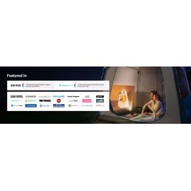 Anker 安克 Nebula Capsule 2 汽水罐易攜式微型智能投影機 D2421V11 被稱為世界上第一個Android TV Pocket Cinema 1秒自動對焦 100英寸的屏幕尺寸 200 ANSI流明 720p分辨率 Android TV 9.0 香港行貨  Anker Nebula Capsule 2 Mini Portable Projector (Black) D2421V11 HK Authorized Goods