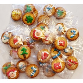 超靚聖誕節手工造型餅乾 120g/包裝 (+/−5g) (約30粒) 餅乾造型隨機出貨 一起來狂歡 Christmas 糖果一定唔少得 造型可愛帶黎濃濃既節日氣氛 萌趣可愛 有興趣既客人唔好錯過啦 平行進口產品  Christmas Styling Biscuits 120g/bag (Approximately 30 Biscuits) Biscuits styles randomly) Parallel import goods