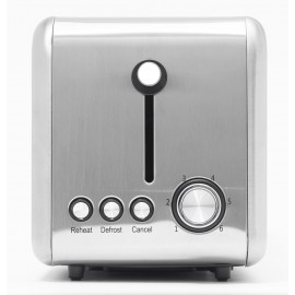 Frigidaire FD3112 不銹鋼多士爐 (2片) 不銹鋼機身 翻熱及解凍功能 易拉式麵包屑盛載盤 6段烘焗程度選擇 原裝行貨 Frigidaire FD3112 2-slice Toaster Authorized Goods