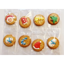 超靚聖誕節手工造型餅乾 120g/包裝 (+/−5g) (約30粒) 餅乾造型隨機出貨 一起來狂歡 Christmas 糖果一定唔少得 造型可愛帶黎濃濃既節日氣氛 萌趣可愛 有興趣既客人唔好錯過啦 平行進口產品  Christmas Styling Biscuits 120g/bag (Approximately 30 Biscuits) Biscuits styles randomly) Parallel import goods