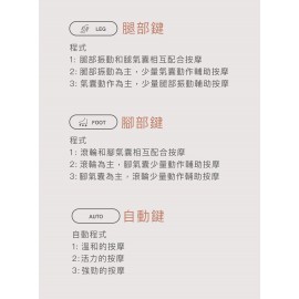 ITSU 智鬆足 Max 小腿和腳部按摩器 IS-0156 (星鑽灰) 覆蓋小腿和雙腳 有效舒緩疲勞及不適 深層刮痧滾輪設計 設有9種模式及3種力度調節 創新小腿拍打功能 雙重快速溫熱療理功能 促進血液循環 腳踭穴位按摩 香港行貨  ITSU Zhisongzu Max Calf and Foot Massager IS-0156 (Star Diamond Gary) HK Authorized Goods