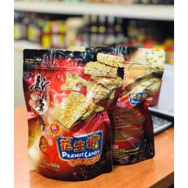馬來西亞新榮輝花生糖 (鹹味) 300g包裝 祖傳秘方 純手工製造 馬來西亞製造 平行進口貨品 Sin Weng Fai Peanut Candy Gula Kacang (Salted) 300g/box Purely Handmade Made in Malaysia Parallel Import goods