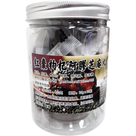 台灣手工紅棗枸杞阿膠黑芝麻丸 150g/罐裝 (15粒入) 自然療癒 健康滋養 選用最頂級黑芝麻 用傳統技術保留原有功效同營養 女士養生凍齡寶物 又有益又健康零食 全力推介 台灣製造 平行進口產品 Taiwanese Handmade Red dates and Goji Berries and Donkey-hide Gelatin and Black Sesame Pills 150g/Bottle (15pcs) Made in Taiwan Parallel import goods