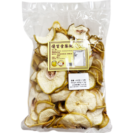 天津特級雪梨乾 600g大包裝 (+/−8g) 季節限定 潤肺聖品 由新鮮的特級雪梨精心製作而成 天然無添加 清熱潤肺 化痰止咳之效 清潤可口 富含豐富的維生素和纖維 有助於增強免疫力和消化功能 平行進口貨品