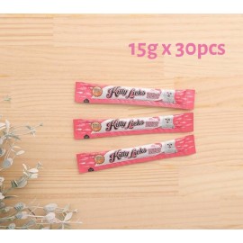  (買一送一)RENA'S RECIPE ~ KITTY LICKS 舔舔貓肉泥棒 (吞拿魚&三文魚 x30pcs) 寵物零食含多種營養素有助皮膚及消化系統 獨家代理 128G