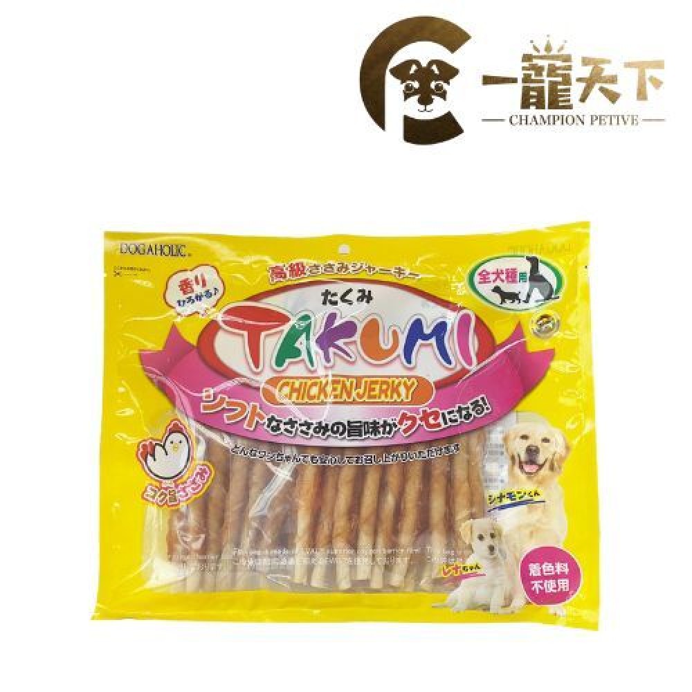 (買一送一)TAKUMI 日本品牌 軟骨螺旋軟雞棒非生皮 100%全純散養雞材料製作 寵物天然無添加健康零食食品 中港澳獨家代理 360g (買一送一)TAKUMI 日本品牌 軟骨螺旋軟雞棒非生皮 100%全純散養雞材料製作 寵物天然無添加健康零食食品 中港澳獨家代理 360g