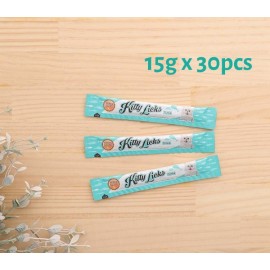  (買一送一)RENA'S RECIPE ~ KITTY LICKS 舔舔貓肉泥棒 (吞拿魚 x30pcs) 寵物零食含多種營養素有助皮膚及消化系統 獨家代理 128G