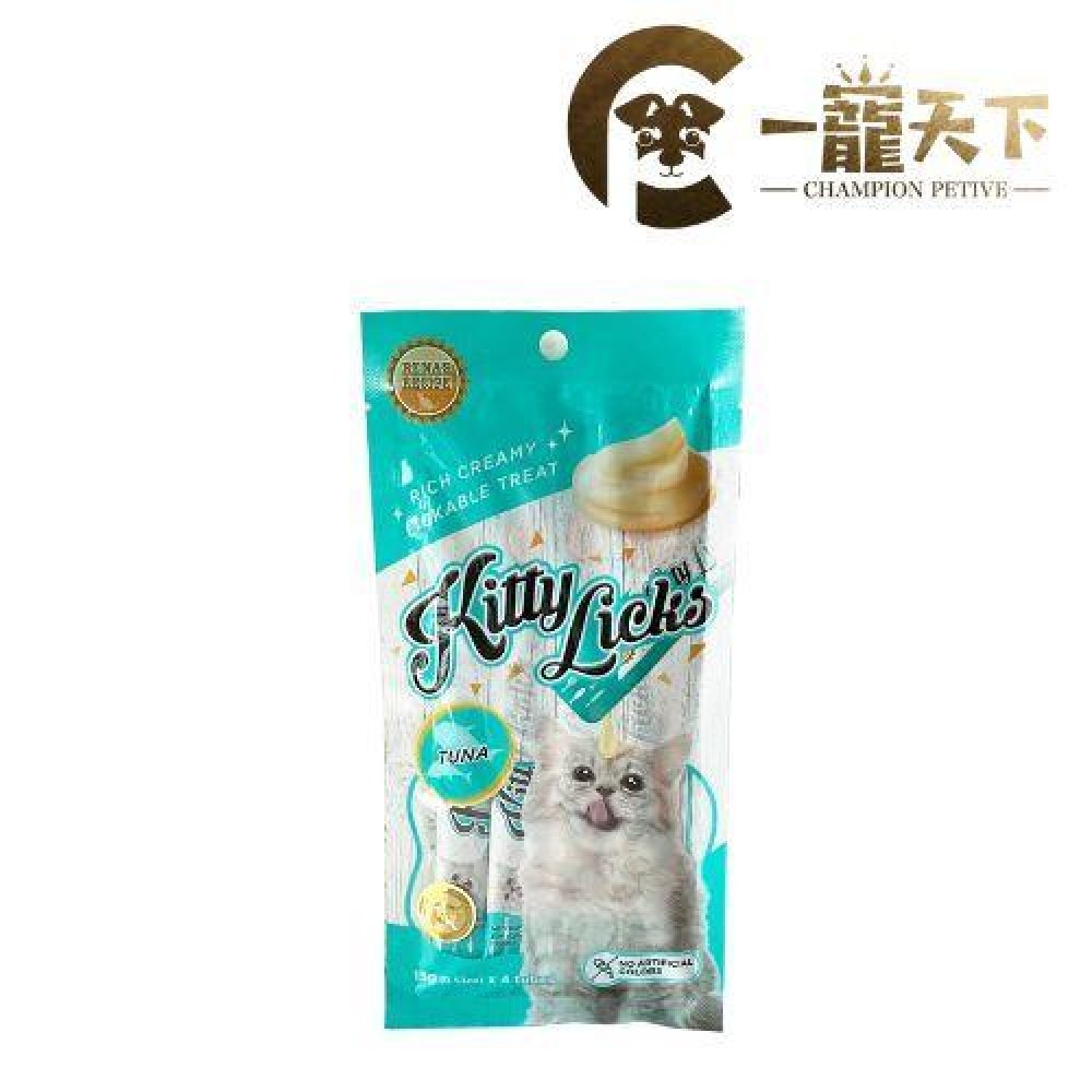 (買一送一)RENA'S RECIPE KITTY LICKS 舔舔吞拿魚貓泥棒 (15G - 1包4條 ) Omega 6 貓狗營養保健品 中港澳獨家代理 x 3PCS (買一送一)RENA'S RECIPE KITTY LICKS 舔舔吞拿魚貓泥棒 (15G - 1包4條 ) Omega 6 貓狗營養保健品 中港澳獨家代理 x 3PCS