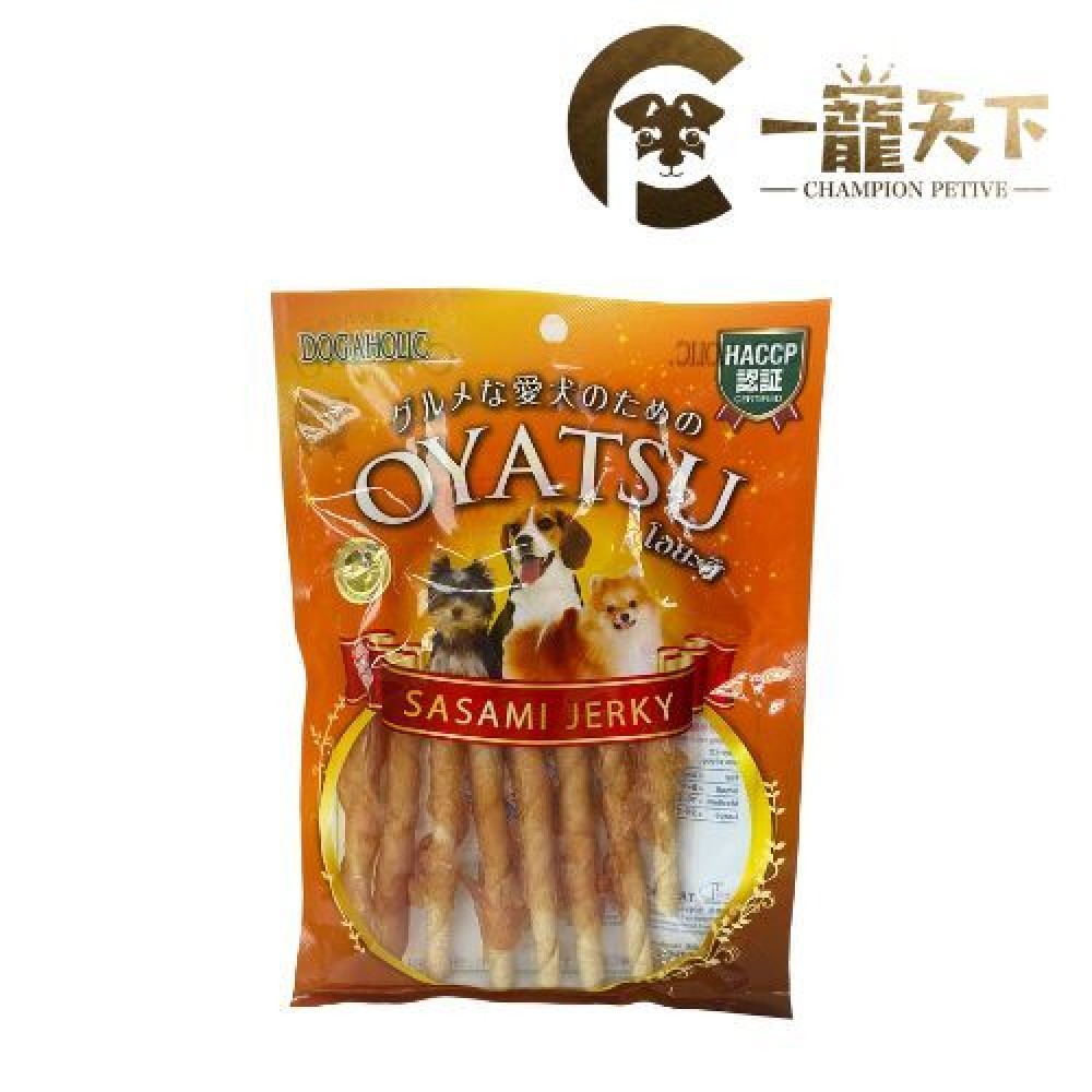 (買一送一)OYATSU 日本品牌 螺旋軟雞棒非生皮 寵物健康零食 100%散養瘦肉雞材料 消化吸收 中港澳獨家代理 80g (買一送一)OYATSU 日本品牌 螺旋軟雞棒非生皮 寵物健康零食 100%散養瘦肉雞材料 消化吸收 中港澳獨家代理 80g