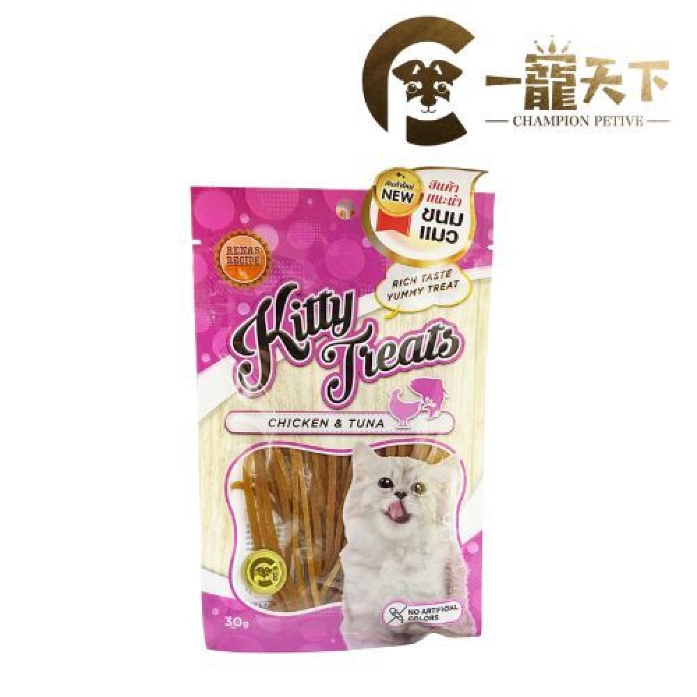 (買一送一)RENA'S RECIPE 雞肉金槍魚吞拿魚乾切條 寵物零食 中港澳獨家代理 x 3pcs 30g (買一送一)RENA'S RECIPE 雞肉金槍魚吞拿魚乾切條 寵物零食 中港澳獨家代理 x 3pcs 30g