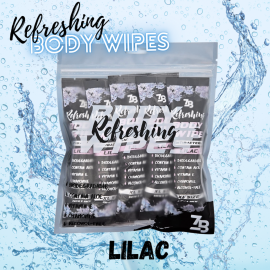 世安堡 - ZB水潤清香濕體巾~紫羅蘭 (1包5條）