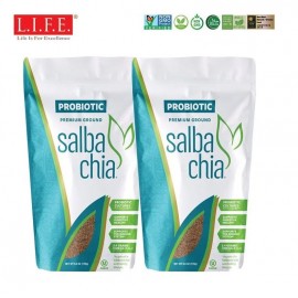 [2件優惠裝] Salba Chia  六效益生菌奇亞籽粉170克