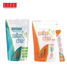 [優惠裝]六效益生菌奇亞籽粉170克+Salba Chia超營奇亞籽150克