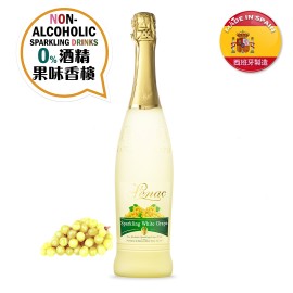 Senac - 0%無酒精果味香檳 - 白提子味