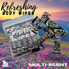 ZB 生物降解水潤運動濕毛巾-Multi Scent(5包)