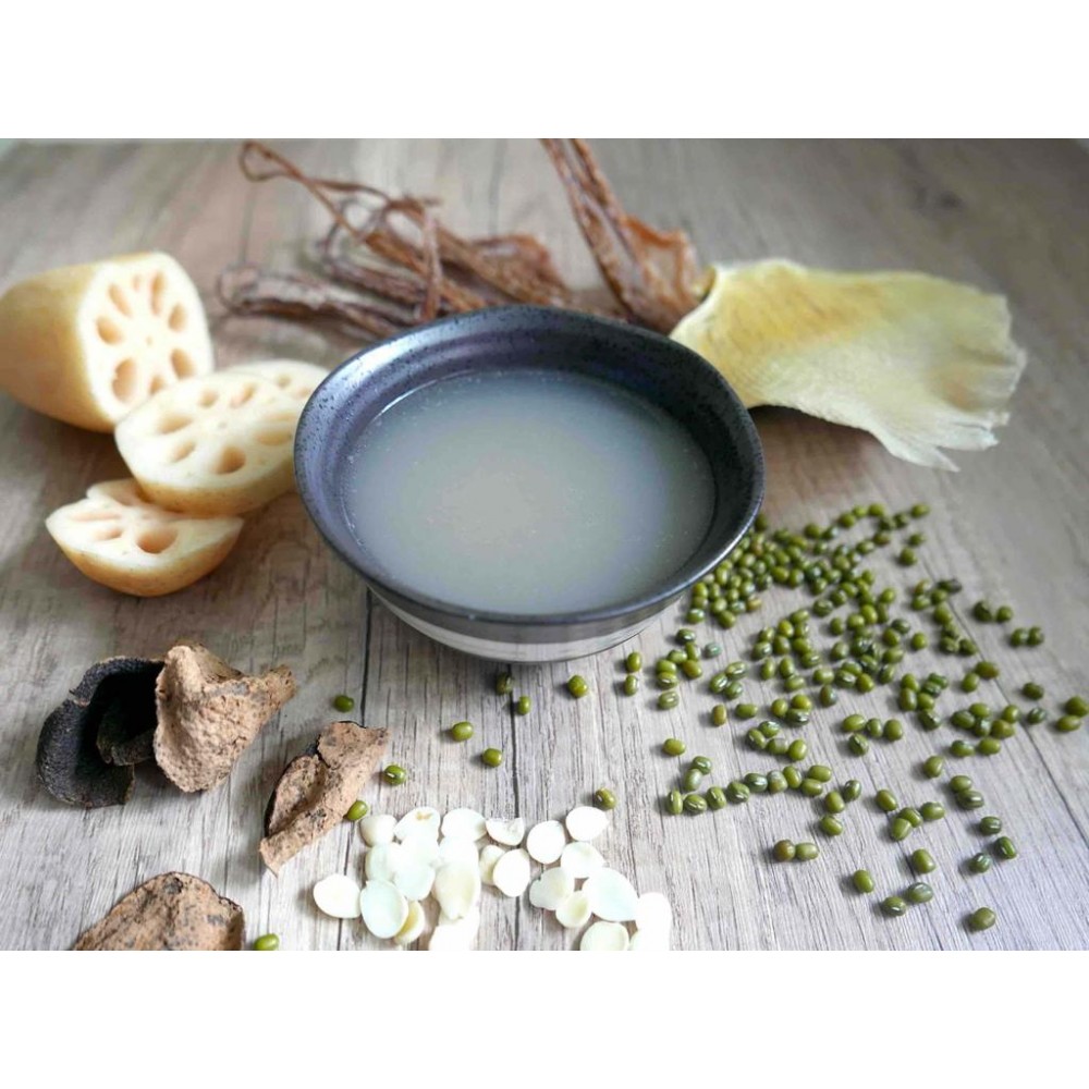 補血女神．南北杏蓮藕章魚無花果翅骨煲豬脊骨