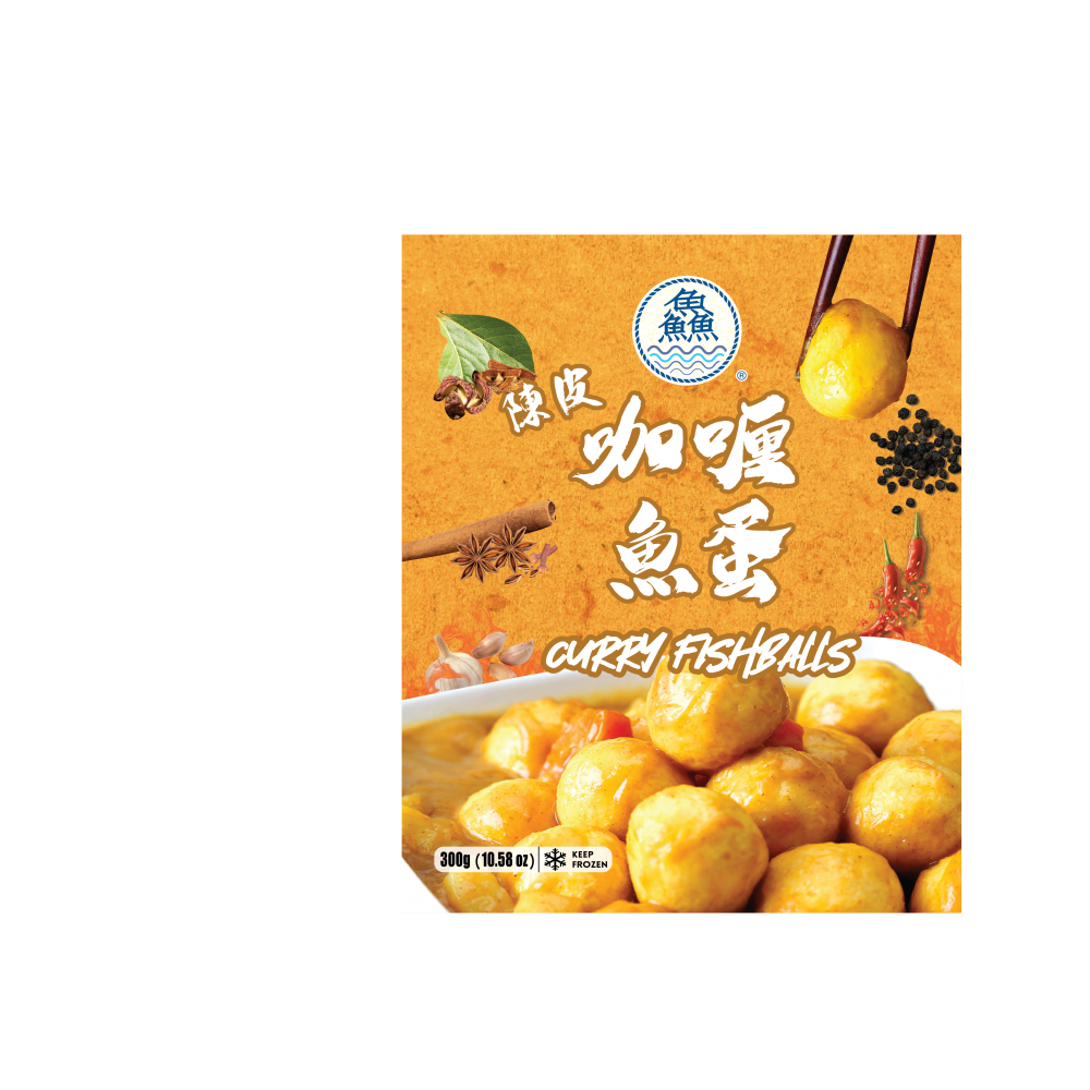鱻-陳皮咖喱魚蛋