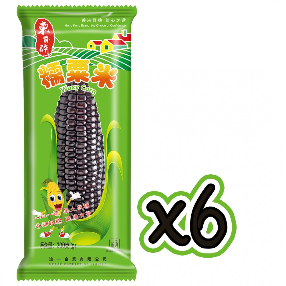 東香醉 - 黑糯粟米(0.2kg)-6支裝